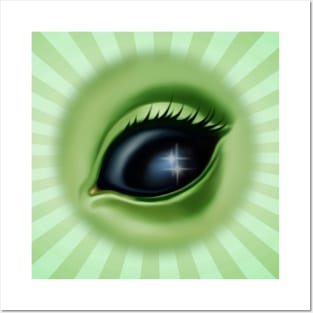 Alien Eye Posters and Art